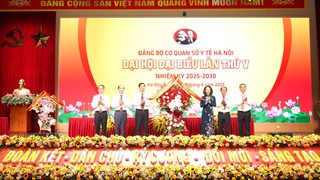 Đại hội Đảng bộ cơ quan Sở Y tế Hà Nội lần thứ V, nhiệm kỳ 2025-2030