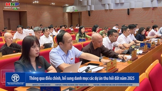 Thông qua điều chỉnh, bổ sung danh mục các dự án thu hồi đất năm 2025