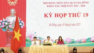 HĐND quận Hà Đông tổ chức thành công kỳ họp giữa năm 2025