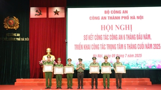 Công an Hà Nội vận hành tổ chức bộ máy mới hiệu năng, hiệu lực, hiệu quả