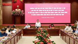Đảm bảo an toàn, an ninh tuyệt đối cho Lễ kỷ niệm, diễu binh, diễu hành 2/9