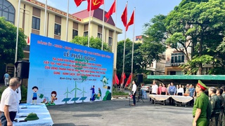 Phường Định Công: Ra quân chỉnh trang đô thị, vệ sinh môi trường
