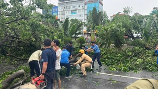 Đảm bảo trật tự, an toàn giao thông trong suốt thời gian chịu ảnh hưởng của bão