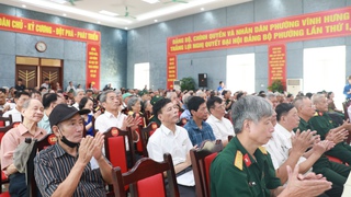 Phường Vĩnh Hưng: Tri ân thế hệ cha anh, thêm trân quý giá trị hòa bình