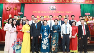 Phường Vĩnh Tuy: Xác định chuyển đổi số và cải cách hành chính để nâng cao chất lượng phục vụ