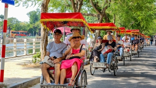 Khách du lịch đến Hà Nội trong tháng 7 tăng 10,3% so với cùng kỳ