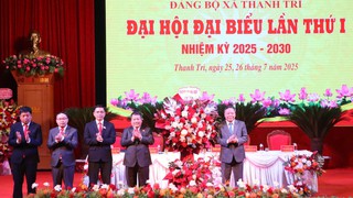 Phó Bí thư Thường trực Thành ủy Nguyễn Văn Phong: Thanh Trì sẽ vươn lên mạnh mẽ thành một phường văn minh, hiện đại