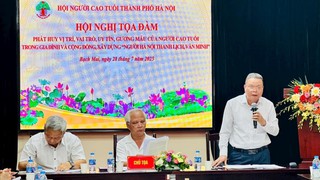 Phát huy vai trò của người cao tuổi trong xây dựng “Người Hà Nội thanh lịch, văn minh”