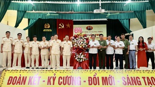 Đại hội Đảng bộ Công an xã Ứng Thiên lần thứ I: Định hướng phát triển vững chắc trong giai đoạn mới