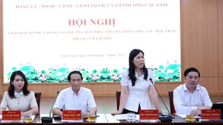 Phường Cầu Giấy tập trung tháo gỡ khó khăn cho người dân