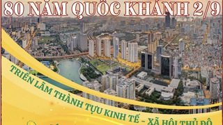 Không gian triển lãm Thành tựu kinh tế - xã hội Thủ đô nhân dịp kỷ niệm Quốc khánh 2/9