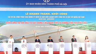 Khởi công Dự án đầu tư xây dựng cầu Ngọc Hồi và đường dẫn hai đầu cầu nối Hà Nội với Hưng Yên