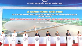Khởi công dự án cầu Ngọc Hồi, tăng cường kết nối vùng Thủ đô