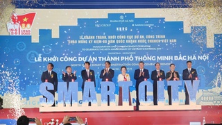 Khởi công dự án Thành phố thông minh Bắc Hà Nội tại xã Vĩnh Thanh