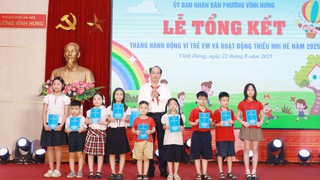 Phường Vĩnh Hưng: Tạo môi trường sống an toàn, thân thiện để trẻ em phát triển toàn diện