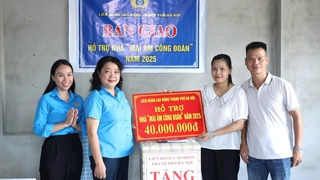 Hà Nội: Hơn 1,2 tỷ đồng tiếp sức giấc mơ an cư cho đoàn viên khó khăn