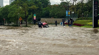Hà Nội: Phân luồng từ xa trên tuyến đường Võ Chí Công