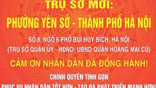 Phường Yên Sở: Mời đăng ký tham gia cung cấp thực phẩm cho các trường học công lập