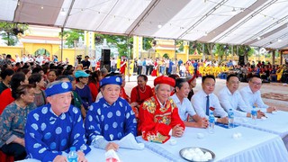 Phường Thanh Liệt kỷ niệm 1480 năm ngày hóa Đô Hồ Đại Vương Phạm Tu