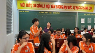 Phường Long Biên đẩy mạnh tuyên truyền chăm sóc sức khỏe sinh sản cho học sinh