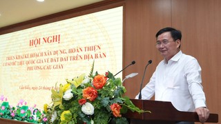 Cầu Giấy thúc đẩy chuyển đổi số với kế hoạch làm giàu, làm sạch cơ sở dữ liệu đất đai