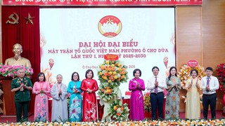 MTTQ Việt Nam phường Ô Chợ Dừa xây dựng đội ngũ cán bộ gương mẫu về đạo đức