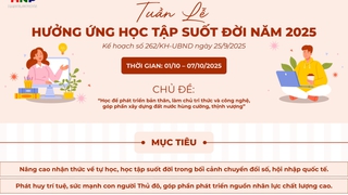 Tuần lễ hưởng ứng học tập suốt đời năm 2025
