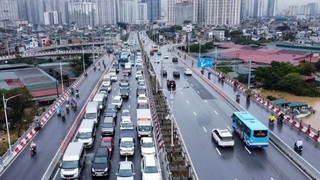 Hà Nội thông báo điều chỉnh tổ chức giao thông trên cầu Vĩnh Tuy