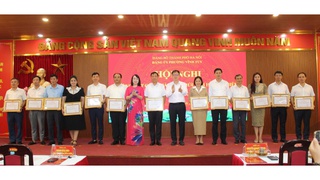 Phường Vĩnh Tuy tổng kết công tác tổ chức, phục vụ Đại hội