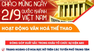 Những con số 'biết nói': Đóng góp xuất sắc trong hoạt động văn hóa thể thao chào mừng ngày Quốc khánh 2/9