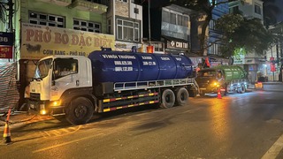 Khắc phục xong sự cố bùn trào khi thi công hầm tuyến metro Nhổn - Ga Hà Nội