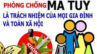 Khen thưởng thành tích xuất sắc trong công tác phòng, chống ma túy