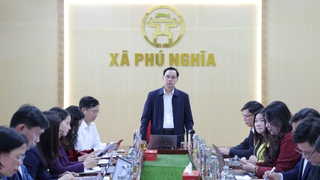 Xã Phú Nghĩa kiểm điểm tiến độ triển khai công tác bầu cử Đại biểu Quốc hội khóa XVI và bầu cử đại biểu Hội đồng nhân dân các cấp