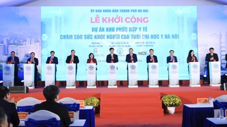 Khởi công Dự án Khu phức hợp Y tế Chăm sóc sức khỏe Người cao tuổi Đại học Y Hà Nội