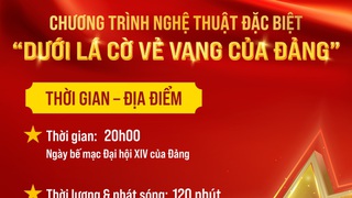 Chương trình nghệ thuật đặc biệt chào mừng thành công Đại hội XIV của Đảng