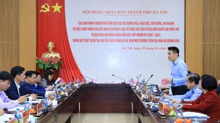 HĐND Thành phố giám sát công tác chuẩn bị bầu cử tại các xã: Dương Hòa, Hoài Đức, Sơn Đồng, An Khánh