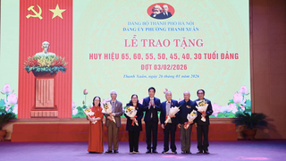 Phường Thanh Xuân tổ chức sinh hoạt chính trị kỷ niệm 85 năm Ngày Bác Hồ về nước