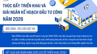 Phấn đấu trước ngày 30/9, hoàn thành Kế hoạch vốn đầu tư công năm 2026
