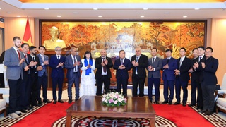 Chủ tịch UBND Thành phố Vũ Đại Thắng làm việc với Đoàn Hội đồng doanh nhân Ả Rập