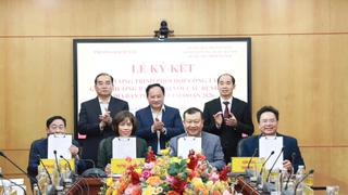 Phường Bạch Mai ký kết phối hợp công tác với các bệnh viện trên địa bàn, giai đoạn 2026-2030