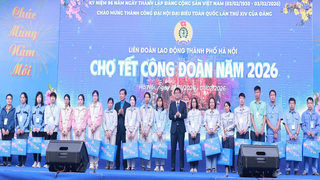 “Chợ Tết Công đoàn” - ấm áp nghĩa tình, lan tỏa niềm vui đến công nhân Thủ đô
