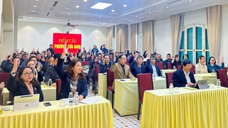 Phường Cửa Nam lấy ý kiến cử tri nơi công tác đối với người được dự kiến giới thiệu ứng cử đại biểu Quốc hội và đại biểu HĐND phường