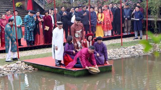 Hà Nội tái hiện các nghi thức đón Tết của cung đình Thăng Long xưa