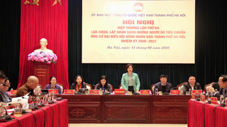 Hiệp thương lần thứ ba, lập danh sách ứng cử viên đại biểu Quốc hội và HĐND Thành phố nhiệm kỳ 2026-2031