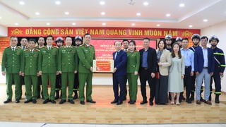 Phó Trưởng Ban Tuyên giáo và Dân vận Trung ương Phạm Tất Thắng thăm, chúc Tết lực lượng Cảnh sát PCCC và CNCH Thủ đô