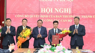Công bố quyết định của Ban Thường vụ Thành ủy Hà Nội về công tác cán bộ