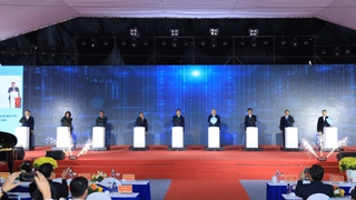 Tổng Bí thư Tô Lâm dự Lễ khởi công dự án Khu đô thị đa mục tiêu tại Hà Nội