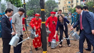 Phường Hoàng Liệt: Trồng cây xanh tạo môi trường sống bền vững cho cộng đồng