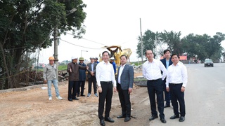 Tập trung đưa dự án nâng cấp, mở rộng đường Lĩnh Nam về đích đúng tiến độ