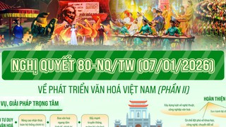 NGHỊ QUYẾT 80-NQ/TW về phát triển văn hoá Việt Nam: Nhiệm vụ và giải pháp trọng tâm
